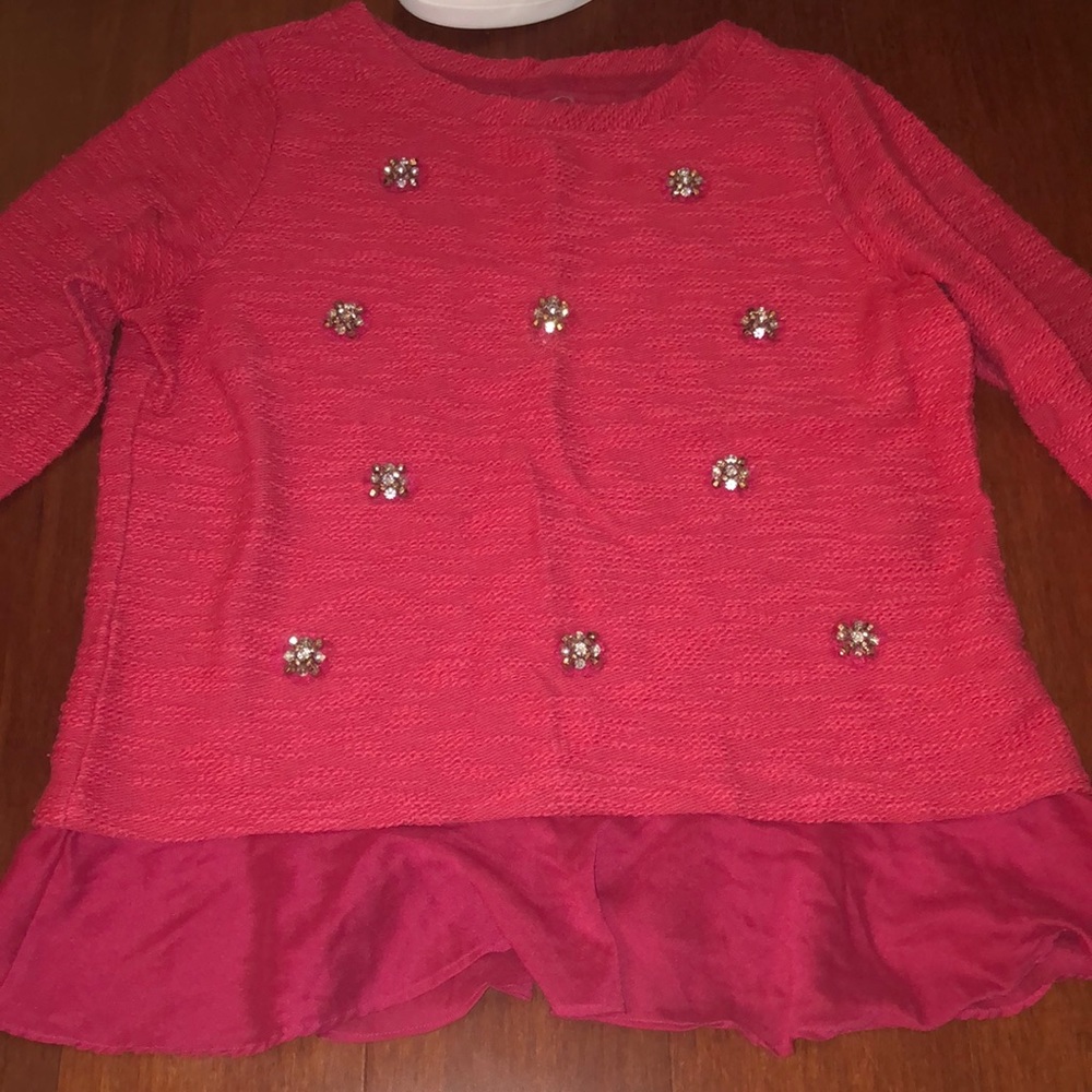 Red sweater